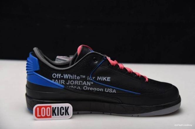 DJ4375-004 Black 2 Retro Jordan Blue SP Off-White Low 1113